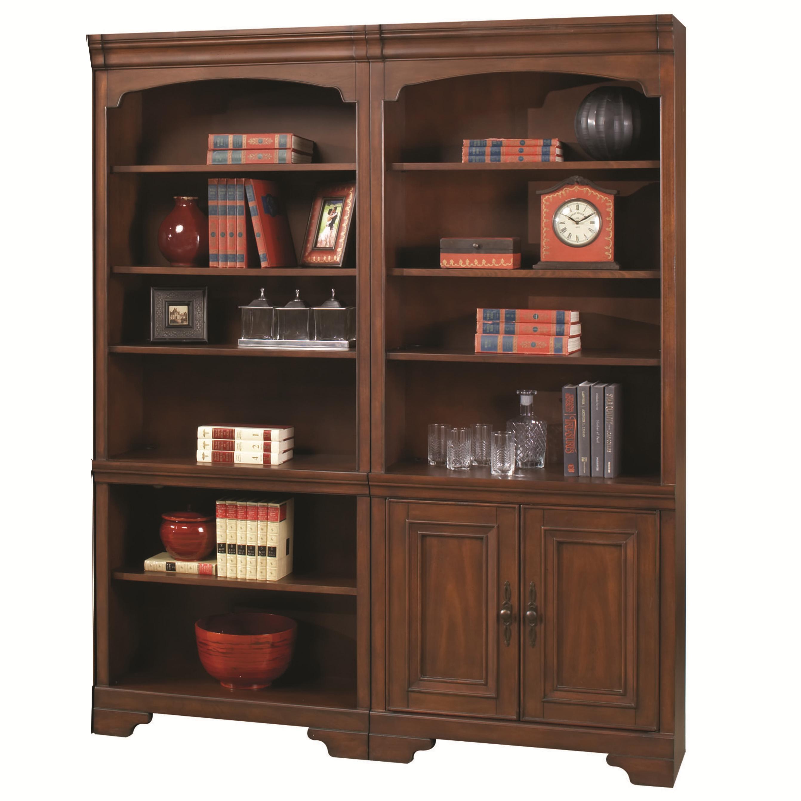 Aspenhome Richmond I40332+3 Small Bookcase Combination Mueller Furniture Combination Bookcases